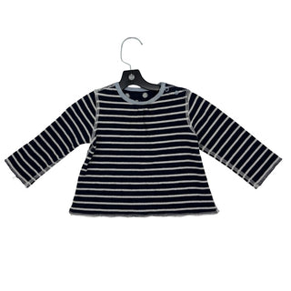 Petit Bateau Navy stripped long sleeve, 6 months