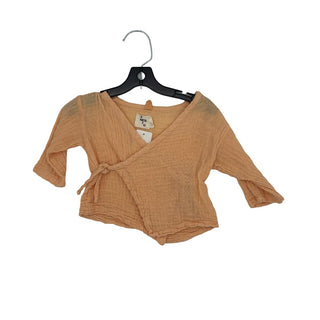 Nico Nico Orange kimono top, 3-6 months
