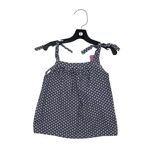 No name Blue patterned top, 12 months