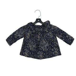 Jacadi Navy floral shirt, 6 months