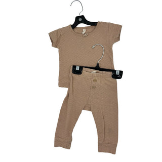 Quincy Mae  Tshirt/pant set, 6-12 months