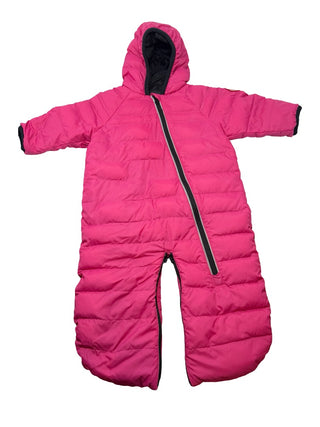 Canada Goose pink snowsuit, 6-12 months