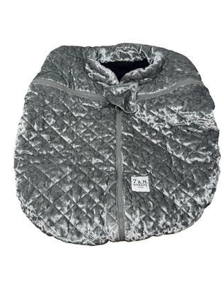 7am Enfant Cocoon silver suede, 0-12 months