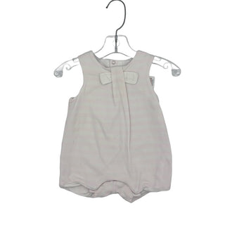 Jacadi Pink stripped romper, 6 months