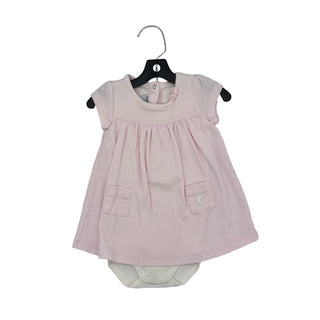 Petit Bateau Pink dress/onesie, 6 months