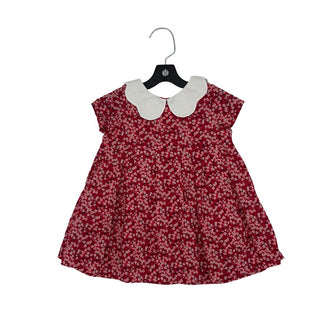 Jacadi Red floral dress, 6 months