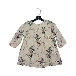 Bonpoint Cream floral dress, 12 months