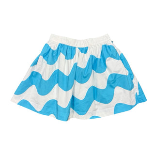 Jacadi White and blue skirt, 4 years