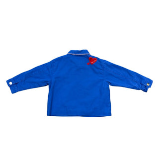Zara x Sissel Edelbo Blue jacket with embroidery, 5 years