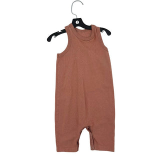 Mini Mioche Salmon play suit, 0-3 months