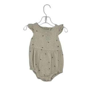 Rylee + Cru Bee romper, 6-12 months