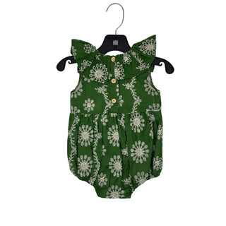Vignette Green romper, 9-12 months