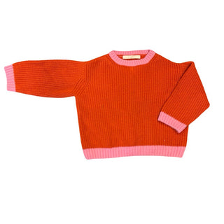Happymess Merino Sorbet Knit Sweater, 5-6 years