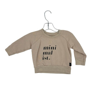 Hux Pink Minimalist sweatshirt, 6-12 Months