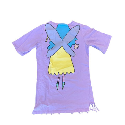 Stella McCartney Purple T-shirt Dress with Fairy, 8 years