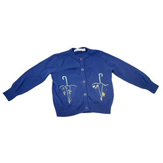 Stella Mccartney Blue umbrella cardigan, 12 months