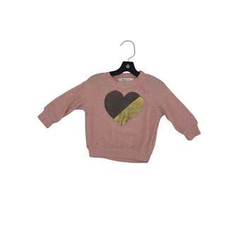 Joah Love Pink heart sweatshirt, 6 months