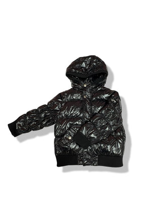 Appaman Shiny Black Puffer Jacket, 3 years