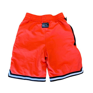Nike orange drifit shorts, youth large
