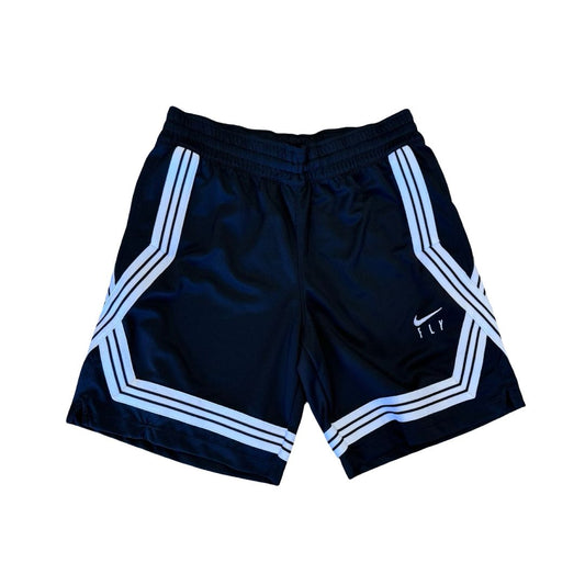 Nike black drifit shorts, youth large
