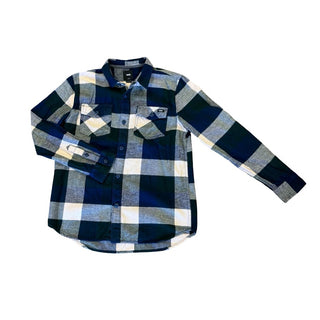 Vans plaid collared shirt, youth large