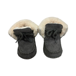 Ugg Sparrow booties in grey suede, 1 little kid