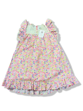 Early Sunday Sita Dress in Emma Floral Print, 4 years