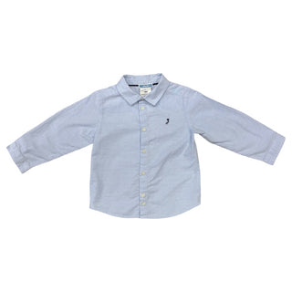 Jacadi Blue button down, 24 months