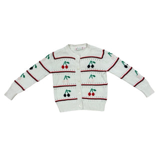 Bonpoint Cardigan with cherries, 4 years
