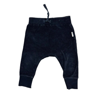 Hux navy terry cloth pants, 2 years