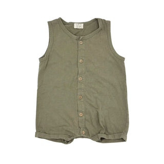 The Simple Folk green romper, 9-12 months