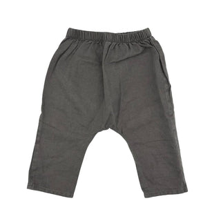 Rylee + Cru grey pants, 6-12 months