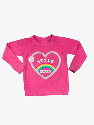Chaser Style Icon Graphic Pink Longsleeve - New With Tags, 6 years