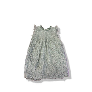 Pink Chicken Green Floral dress, 4 years