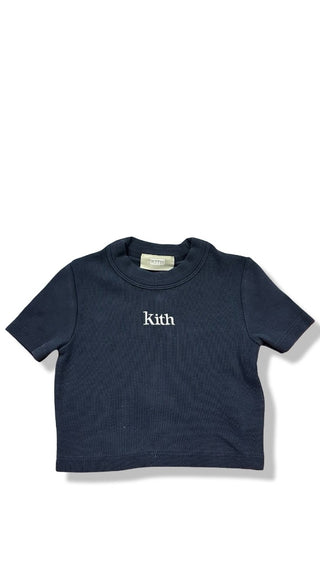 Kith Navy tshirt with logo, 4T