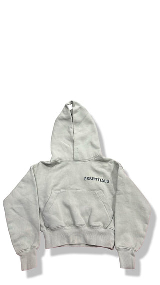 Essential Gray hoodie with logo, 2/3 years