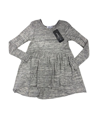 Joah Love heather grey long sleeve dress, new with tag, 6 years