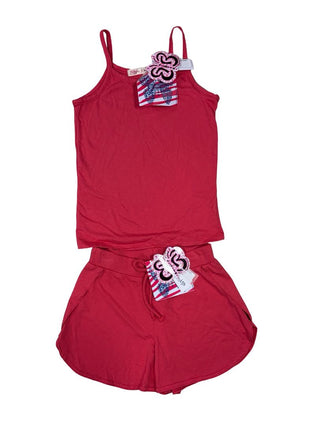 Ragdoll & Rockets Salsa Red Shorts and Tank Set - New With Tags, 7 years