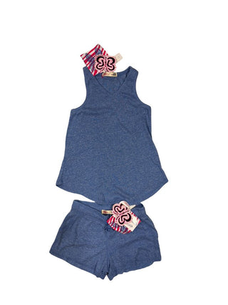 Ragdoll & Rockets Blue Tank and Shorts Set - New With Tags, 7 years