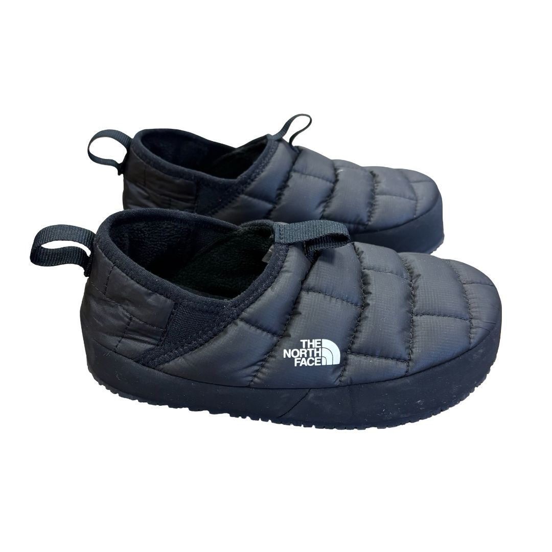 The North Face youth thermoball traction mules black, 3 big kid