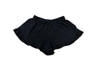 So Nikki Ruffle Black Shorts, 6 years