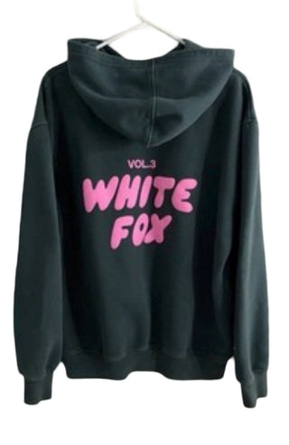White fox Dark green white fox, XS/S
