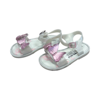 Mini Melissa Jelly sandals w/ Butterfly, 8 little kid