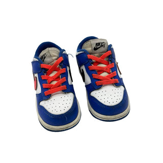 Nike Dunk Low bright crimson/game royal, 7 little kid