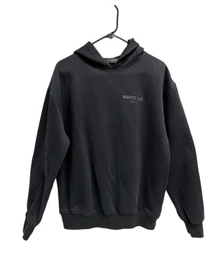 White Fox Black hoodie, XS/S