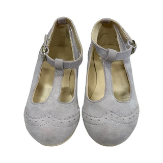 Janie & Jack Lilac suede flats, 7 little kid