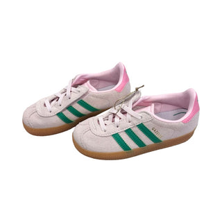 Adidas Pink and green gazelles - new with tag, 10 little kid