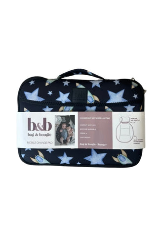 Bag & Bougie Diaper bag rocket ships