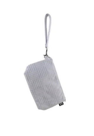 White Bag & Bougie Terry tote pouch