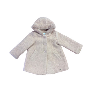 Mayoral Pink fluffy coat, 24 months